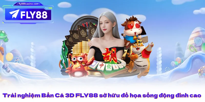 Trải nghiệm Bắn Cá 3D FLY88 sở hữu đồ họa sống động đỉnh cao